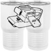 20 oz. Tall Stainless Steel Vacuum Insulated Tumbler White Thumbnail