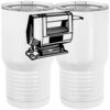 20 oz. Tall Stainless Steel Vacuum Insulated Tumbler White Thumbnail
