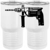 20 oz. Tall Stainless Steel Vacuum Insulated Tumbler White Thumbnail