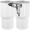 20 oz. Tall Stainless Steel Vacuum Insulated Tumbler White Thumbnail