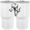 20 oz. Tall Stainless Steel Vacuum Insulated Tumbler White Thumbnail
