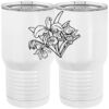 20 oz. Tall Stainless Steel Vacuum Insulated Tumbler White Thumbnail