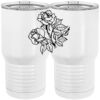 20 oz. Tall Stainless Steel Vacuum Insulated Tumbler White Thumbnail