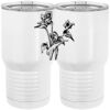 20 oz. Tall Stainless Steel Vacuum Insulated Tumbler White Thumbnail