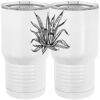 20 oz. Tall Stainless Steel Vacuum Insulated Tumbler White Thumbnail