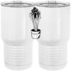 20 oz. Tall Stainless Steel Vacuum Insulated Tumbler White Thumbnail
