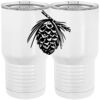 20 oz. Tall Stainless Steel Vacuum Insulated Tumbler White Thumbnail