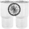 20 oz. Tall Stainless Steel Vacuum Insulated Tumbler White Thumbnail