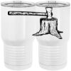 20 oz. Tall Stainless Steel Vacuum Insulated Tumbler White Thumbnail