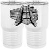 20 oz. Tall Stainless Steel Vacuum Insulated Tumbler White Thumbnail