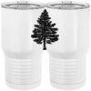 20 oz. Tall Stainless Steel Vacuum Insulated Tumbler White Thumbnail