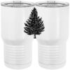 20 oz. Tall Stainless Steel Vacuum Insulated Tumbler White Thumbnail