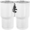20 oz. Tall Stainless Steel Vacuum Insulated Tumbler White Thumbnail