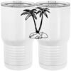 20 oz. Tall Stainless Steel Vacuum Insulated Tumbler White Thumbnail