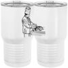 20 oz. Tall Stainless Steel Vacuum Insulated Tumbler White Thumbnail
