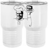 20 oz. Tall Stainless Steel Vacuum Insulated Tumbler White Thumbnail