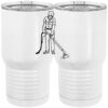 20 oz. Tall Stainless Steel Vacuum Insulated Tumbler White Thumbnail