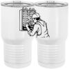 20 oz. Tall Stainless Steel Vacuum Insulated Tumbler White Thumbnail