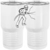 20 oz. Tall Stainless Steel Vacuum Insulated Tumbler White Thumbnail