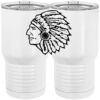 20 oz. Tall Stainless Steel Vacuum Insulated Tumbler White Thumbnail