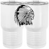 20 oz. Tall Stainless Steel Vacuum Insulated Tumbler White Thumbnail