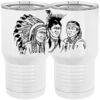 20 oz. Tall Stainless Steel Vacuum Insulated Tumbler White Thumbnail