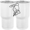 20 oz. Tall Stainless Steel Vacuum Insulated Tumbler White Thumbnail