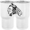 20 oz. Tall Stainless Steel Vacuum Insulated Tumbler White Thumbnail