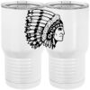 20 oz. Tall Stainless Steel Vacuum Insulated Tumbler White Thumbnail