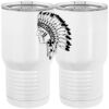 20 oz. Tall Stainless Steel Vacuum Insulated Tumbler White Thumbnail