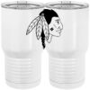 20 oz. Tall Stainless Steel Vacuum Insulated Tumbler White Thumbnail