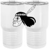 20 oz. Tall Stainless Steel Vacuum Insulated Tumbler White Thumbnail