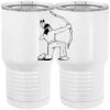 20 oz. Tall Stainless Steel Vacuum Insulated Tumbler White Thumbnail