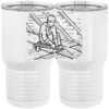 20 oz. Tall Stainless Steel Vacuum Insulated Tumbler White Thumbnail