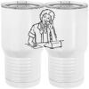 20 oz. Tall Stainless Steel Vacuum Insulated Tumbler White Thumbnail