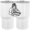 20 oz. Tall Stainless Steel Vacuum Insulated Tumbler White Thumbnail