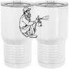 20 oz. Tall Stainless Steel Vacuum Insulated Tumbler White Thumbnail