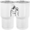 20 oz. Tall Stainless Steel Vacuum Insulated Tumbler White Thumbnail