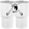 20 oz. Tall Stainless Steel Vacuum Insulated Tumbler White Thumbnail