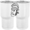 20 oz. Tall Stainless Steel Vacuum Insulated Tumbler White Thumbnail