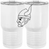 20 oz. Tall Stainless Steel Vacuum Insulated Tumbler White Thumbnail