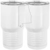 20 oz. Tall Stainless Steel Vacuum Insulated Tumbler White Thumbnail