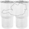 20 oz. Tall Stainless Steel Vacuum Insulated Tumbler White Thumbnail