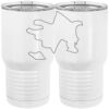 20 oz. Tall Stainless Steel Vacuum Insulated Tumbler White Thumbnail