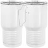 20 oz. Tall Stainless Steel Vacuum Insulated Tumbler White Thumbnail