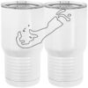 20 oz. Tall Stainless Steel Vacuum Insulated Tumbler White Thumbnail