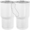 20 oz. Tall Stainless Steel Vacuum Insulated Tumbler White Thumbnail