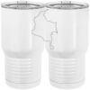 20 oz. Tall Stainless Steel Vacuum Insulated Tumbler White Thumbnail