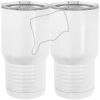 20 oz. Tall Stainless Steel Vacuum Insulated Tumbler White Thumbnail