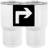 20 oz. Tall Stainless Steel Vacuum Insulated Tumbler White Thumbnail